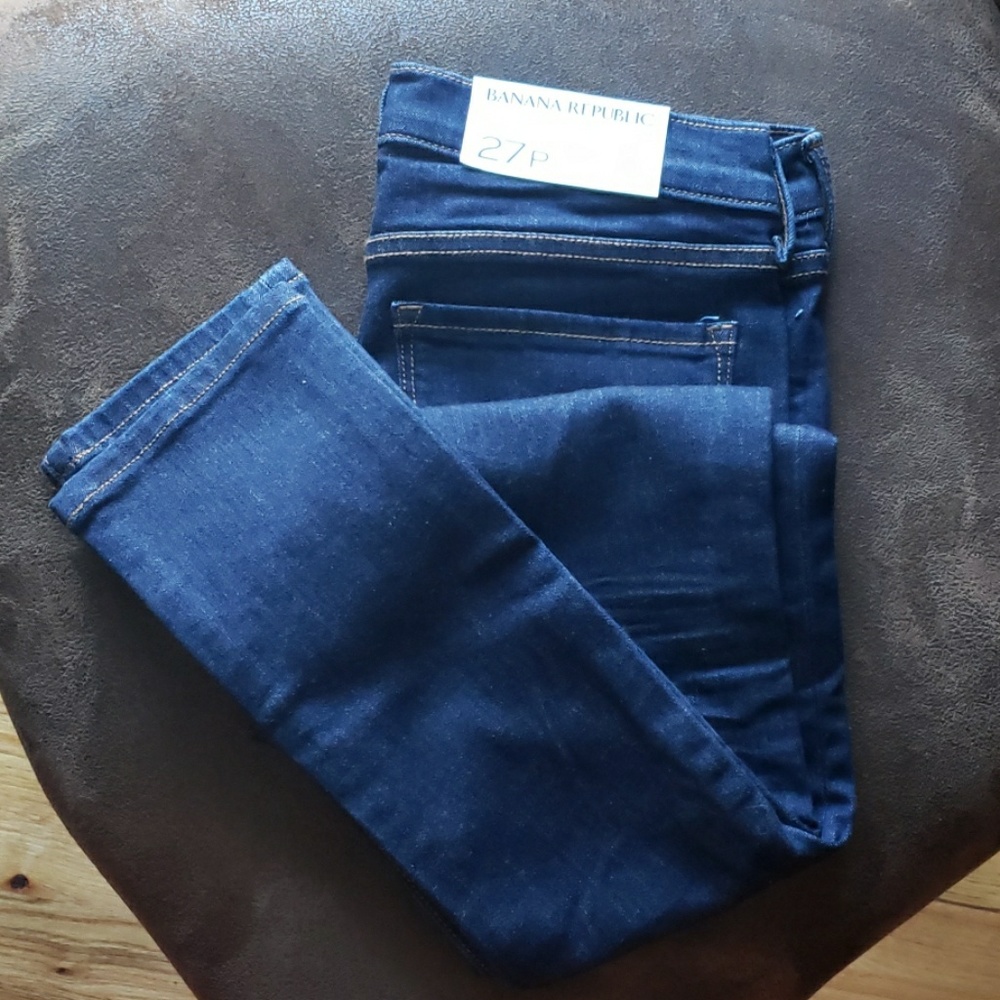 Banana Republic skinny jeans, petite